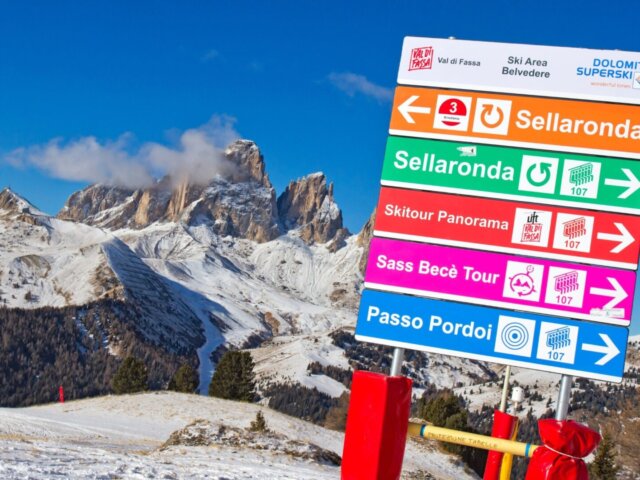 Canazei,,Val,Di,Fassa,,Dolomites,,Italy,-,January,2,,2016: